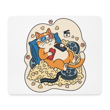 Cinema hangover in popcorn paradise - Mouse Pad (horizontal) - white - Front
