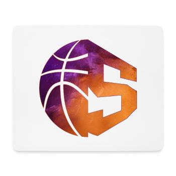NUMBER 5 BASKETBALL 5TH BIRTHDAY - Mouse Pad (horizontal) - white - Front