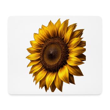 Yellow Sunflowers Flowers Sunflower Graphics - Mouse Pad (horizontal) - white - Front