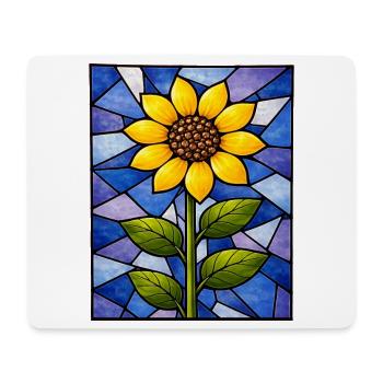 Yellow Sunflowers Flowers Sunflower Graphics - Mouse Pad (horizontal) - white - Front