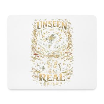 Fairycore Fee Gotisch Unseen But Real - Mousepad (Querformat) - Weiß - Vorne