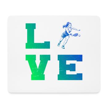 Pickleball Sports Idea for Pickleball Community Fans - Mouse Pad (horizontal) - white - Front