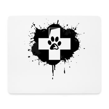 Veterinarian First Aid - Mouse Pad (horizontal) - white - Front