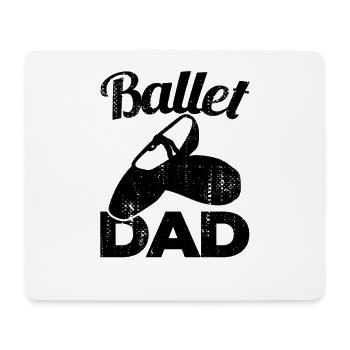 Ballet Dad - Mouse Pad (horizontal) - white - Front