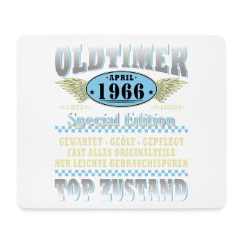 Oldtimer 1966 Spezial Edition - Mousepad (Querformat) - Weiß - Vorne