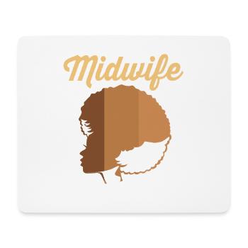 Midwife - Mouse Pad (horizontal) - white - Front