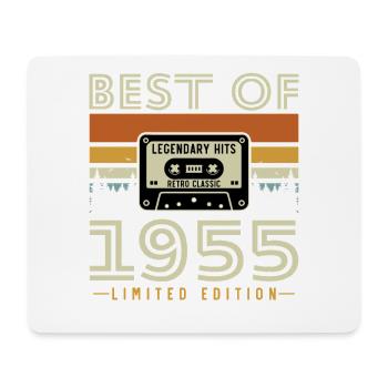 1955 Vintage Retro Geburtstagsgeschenk - Mousepad (Querformat) - Weiß - Vorne