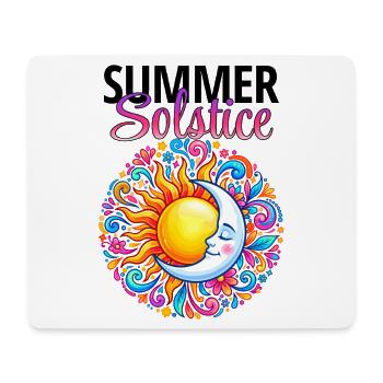 Litha Pagan: Sommersonnenwende, Mittsommer, Mittsommer, Mittsommer. - Mousepad (Querformat) - Weiß - Vorne