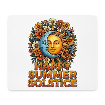 Litha Pagan: Sommersonnenwende, Mittsommer, Mittsommer, Mittsommer. - Mousepad (Querformat) - Weiß - Vorne