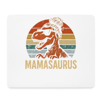 Mamasaurus Mama Mutter Geschenkidee Humor Lustig - Mousepad (Querformat) - Weiß - Vorne