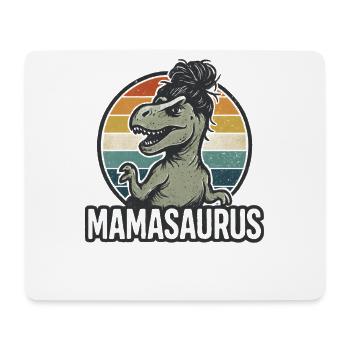 Mamasaurus Mama Mutter Geschenkidee Humor Lustig - Mousepad (Querformat) - Weiß - Vorne
