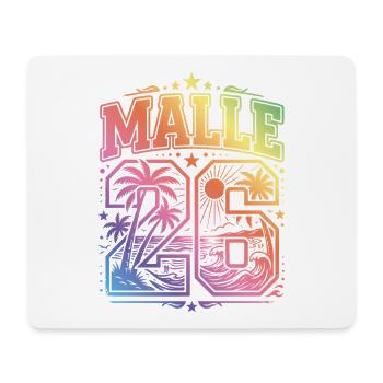 Malle 26 Jersey Mallorca Multicoloured - Mouse Pad (horizontal) - white - Front