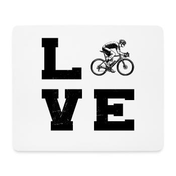Gift idea for a road bike with road bike - Mouse Pad (horizontal) - white - Front