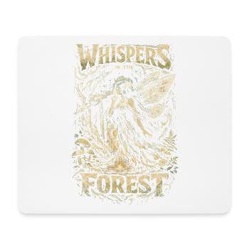 Fairycore Fee Gotisch Whispers In The Forest - Mousepad (Querformat) - Weiß - Vorne