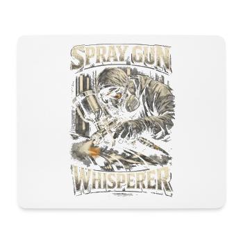 Fahrzeuglackierer Autolackierer - Mousepad (Querformat) - Weiß - Vorne