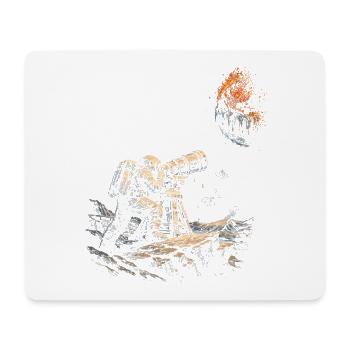 Astronomie Astronom - Mousepad (Querformat) - Weiß - Vorne