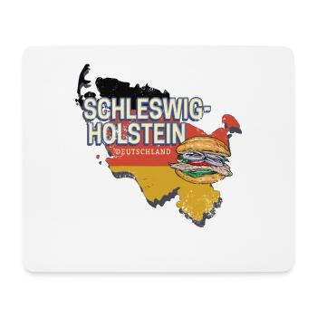 Schleswig-Holstein Deutschland Bundesland Souvenir - Mousepad (Querformat) - Weiß - Vorne