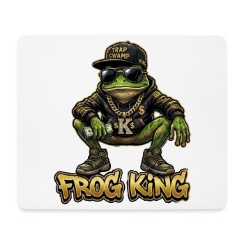 Frog King Gangster Citywear - Mouse Pad (horizontal) - white - Front