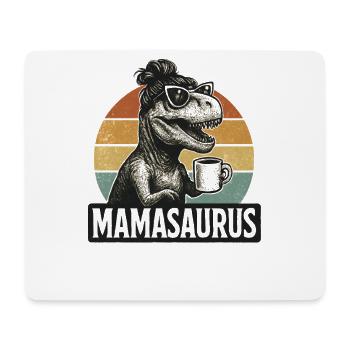 Mamasaurus Mama Mutter Geschenkidee Humor Lustig - Mousepad (Querformat) - Weiß - Vorne