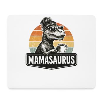 Mamasaurus Mama Mutter Geschenkidee Humor Lustig - Mousepad (Querformat) - Weiß - Vorne