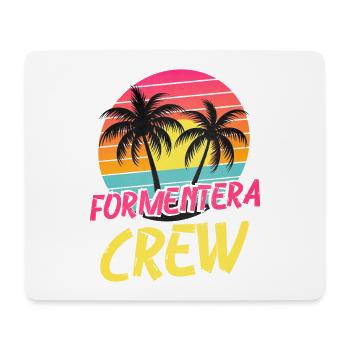 Formentera Crew - Mousepad (Querformat) - Weiß - Vorne