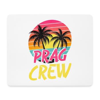 Prag Crew - Mousepad (Querformat) - Weiß - Vorne