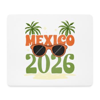Mexiko 2026 - Mousepad (Querformat) - Weiß - Vorne