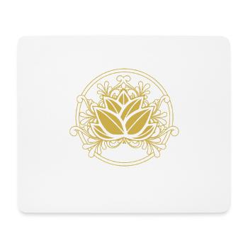 Méditation zen Bouddhisme Bouddhiste Bouddhiste Chakra - Tapis de souris (format paysage) - blanc - Devant