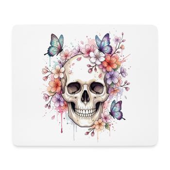 Sakura Cherry Blossom - Mouse Pad (horizontal) - white - Front