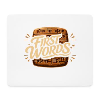Ancient Mesopotamia, Sumerian - Mouse Pad (horizontal) - white - Front