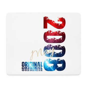 18. Geburtstag Geschenk Mann Original Mai 2008 - Mousepad (Querformat) - Weiß - Vorne
