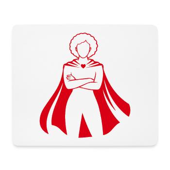 Social Worker Quote Hero Social Work - Mousepad (Querformat) - Weiß - Vorne