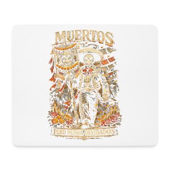 Dia De Los Muertos Pero Nunca Olvidados - Mousepad (Querformat) - Weiß - Vorne