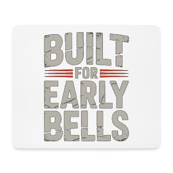 Homeroom Teacher Built For Early Teaching Career - Mousepad (Querformat) - Weiß - Vorne
