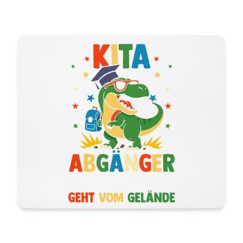 Kita Abgänger Eine Legende Verlässt Das Gelände - Mousepad (Querformat) - Weiß - Vorne