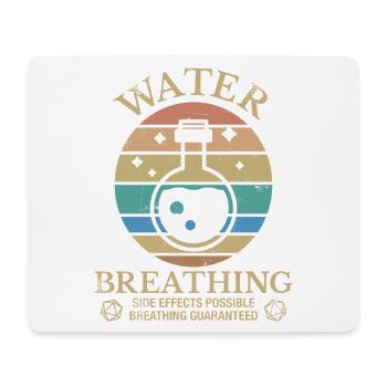 Water Breathing Potion Fantasy RPG - Mouse Pad (horizontal) - white - Front