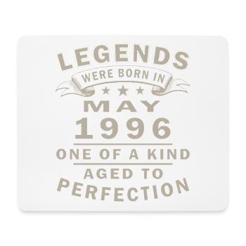 May 1996 Vintage Birthday Gift - Mouse Pad (horizontal) - white - Front