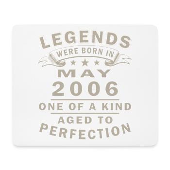 Birthday May 2006 - Mouse Pad (horizontal) - white - Front