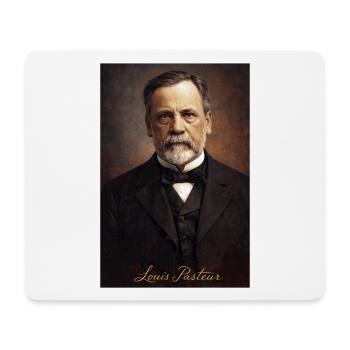 Louis Pasteur Vintage Portrait - Mouse Pad (horizontal) - white - Front