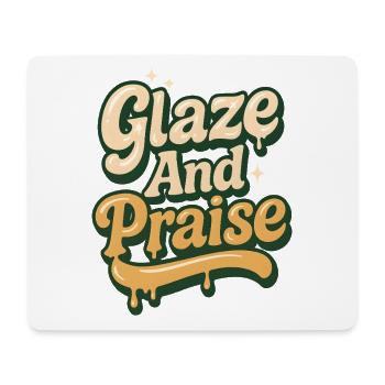 Glasur & Lob | Keramik Töpfern - Mousepad (Querformat) - Weiß - Vorne