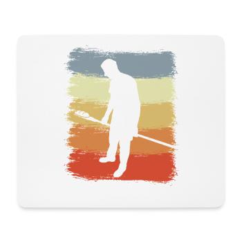 Dessin de Baker - Tapis de souris (format paysage) - blanc - Devant