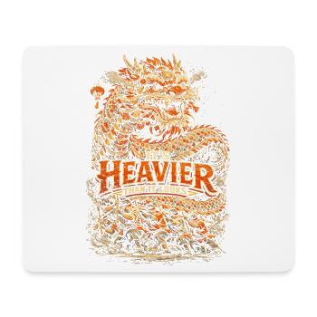 Dragon Dance Drachentanz Heavier Than It Looks - Mousepad (Querformat) - Weiß - Vorne