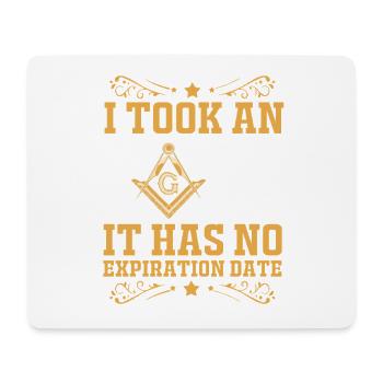 Masonic Illuminati - Mouse Pad (horizontal) - white - Front