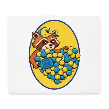 Pickleball funny player pickle ball pickleball - Mouse Pad (horizontal) - white - Front