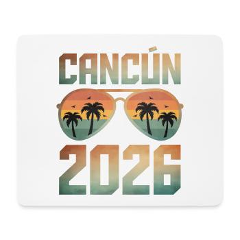Cancun 2026 - Mousepad (Querformat) - Weiß - Vorne