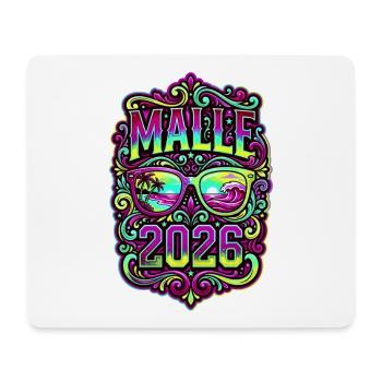 Malle 2026 Colorful Mallorca - Mouse Pad (horizontal) - white - Front