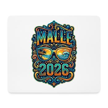 Malle 2026 Colorful Mallorca - Mouse Pad (horizontal) - white - Front