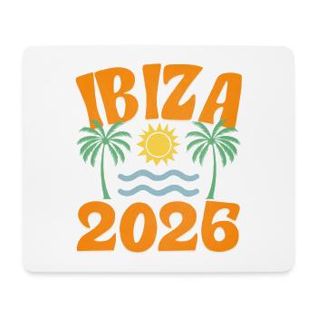 Ibiza 2026 - Mousepad (Querformat) - Weiß - Vorne