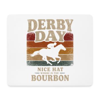 Derby Day Vintage Bourbon - Mousepad (Querformat) - Weiß - Vorne