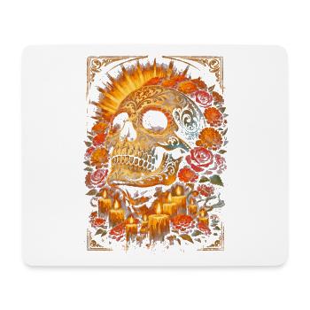 Día de los Muertos - Tapis de souris (format paysage) - blanc - Devant